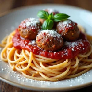 Spaghetti Meatballs
