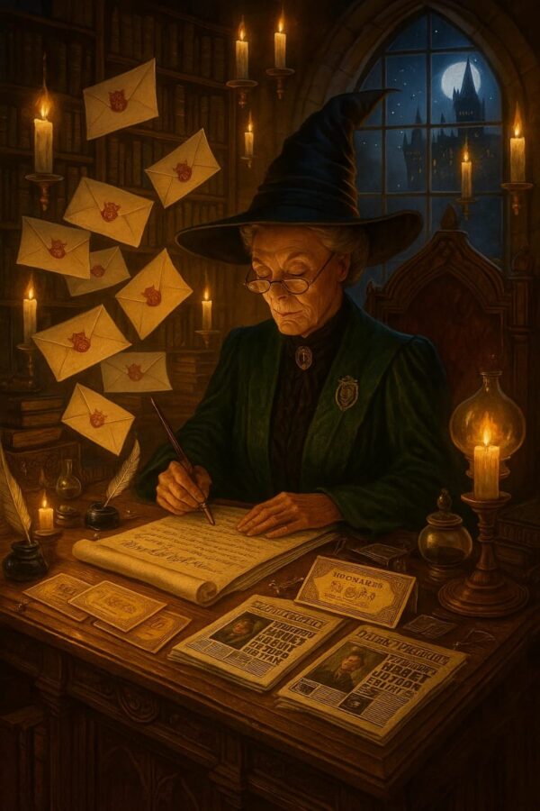 Hogwarts acceptance letter